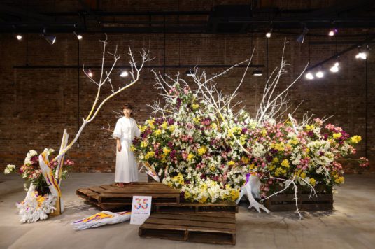 華道家 大谷美香 生け花アート「はこばな」展示期間延長致します。