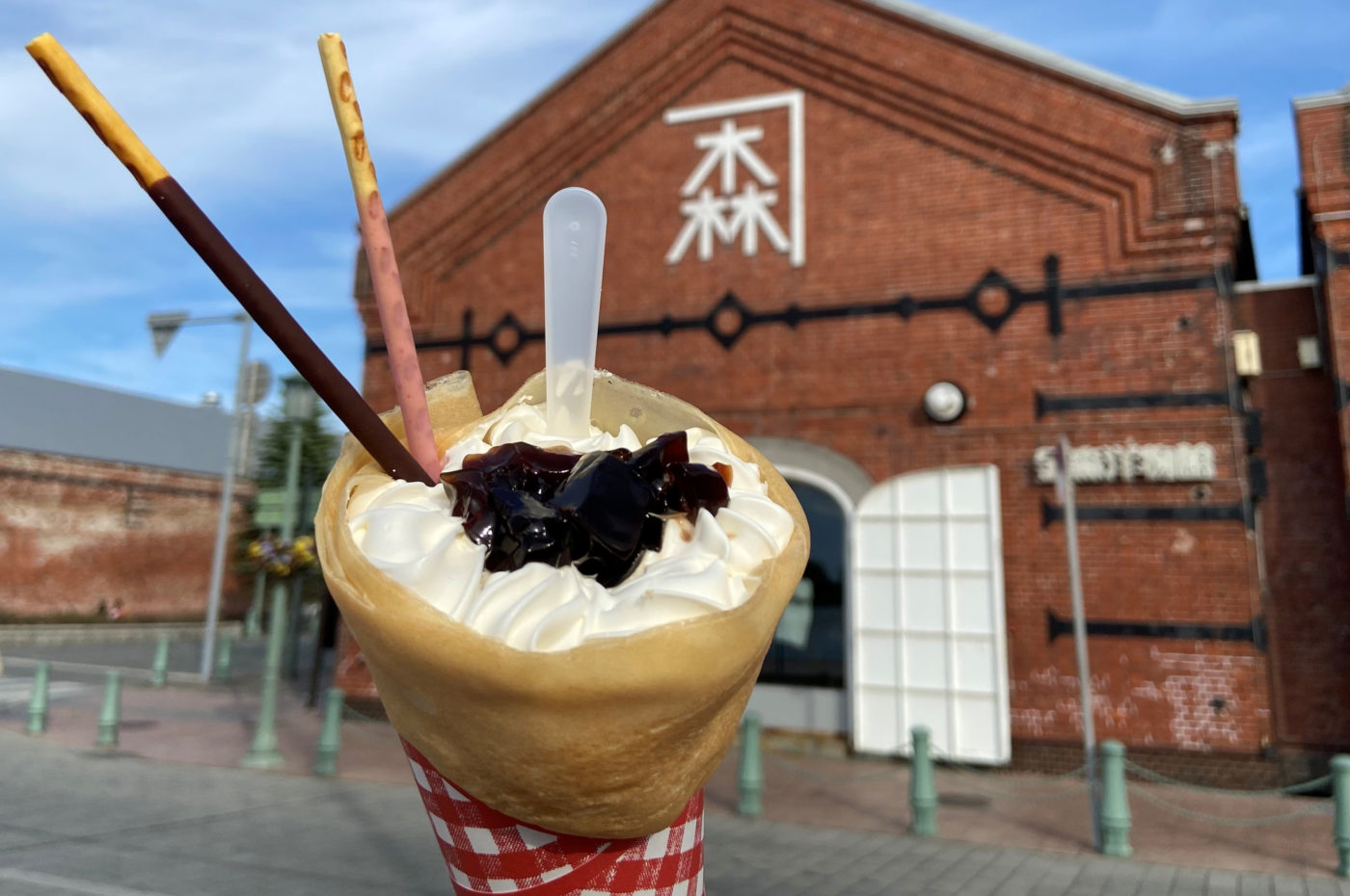 函館限定クレープ ＂珈琲ゼリープレッソ＂のご紹介！ | | 金森赤レンガ